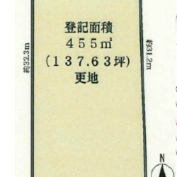 【売土地】八尾市幸町5丁目4-6付近